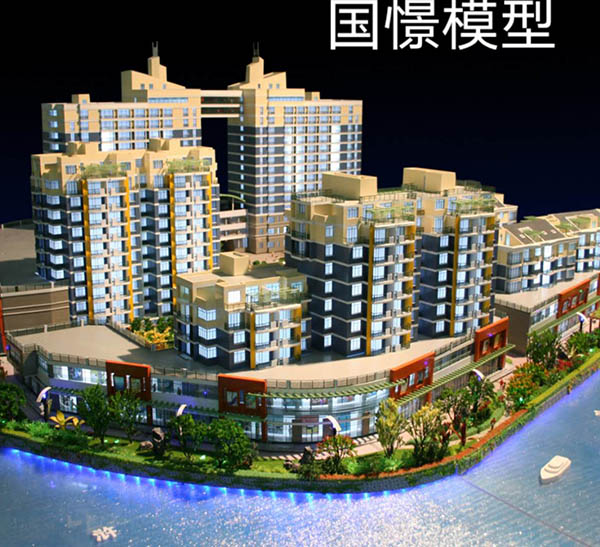 仙桃市建筑模型