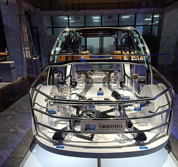 仙桃市透明车模型